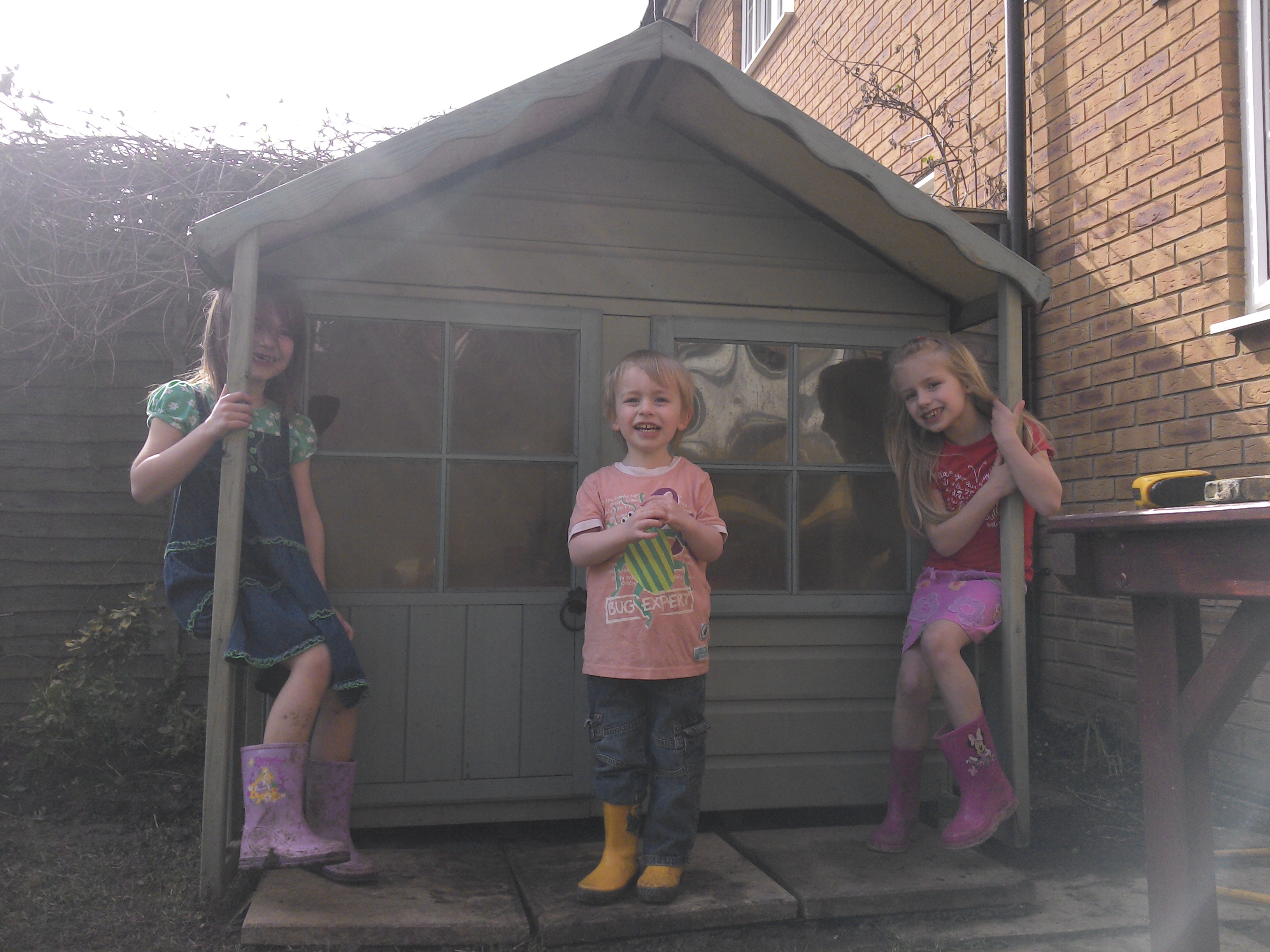 Spread The Word Lets Get The Kids Involved In The Geospatial Industry - many thanks to phil shuttleworth for the image of his kids setting out their wendy house